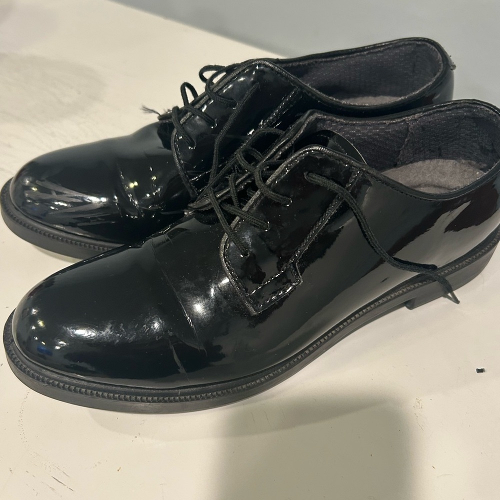 Classic Black Dress/Oxford Shoes